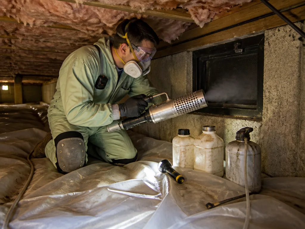 Crawl Space Pest Treatment