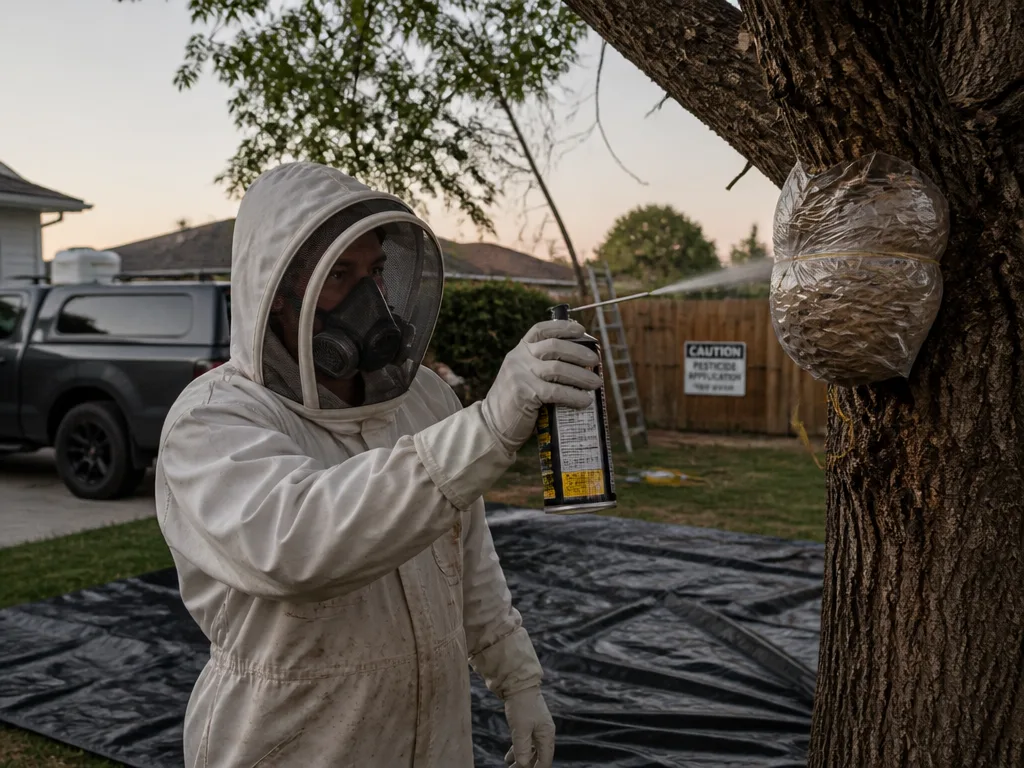Hornet Nest Removal